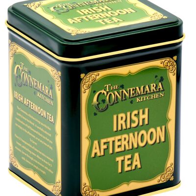 Tin of afternoon tea-leaves