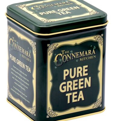 Tin of green tea