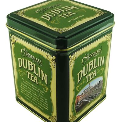 Tin of "dublin, ireland" tea