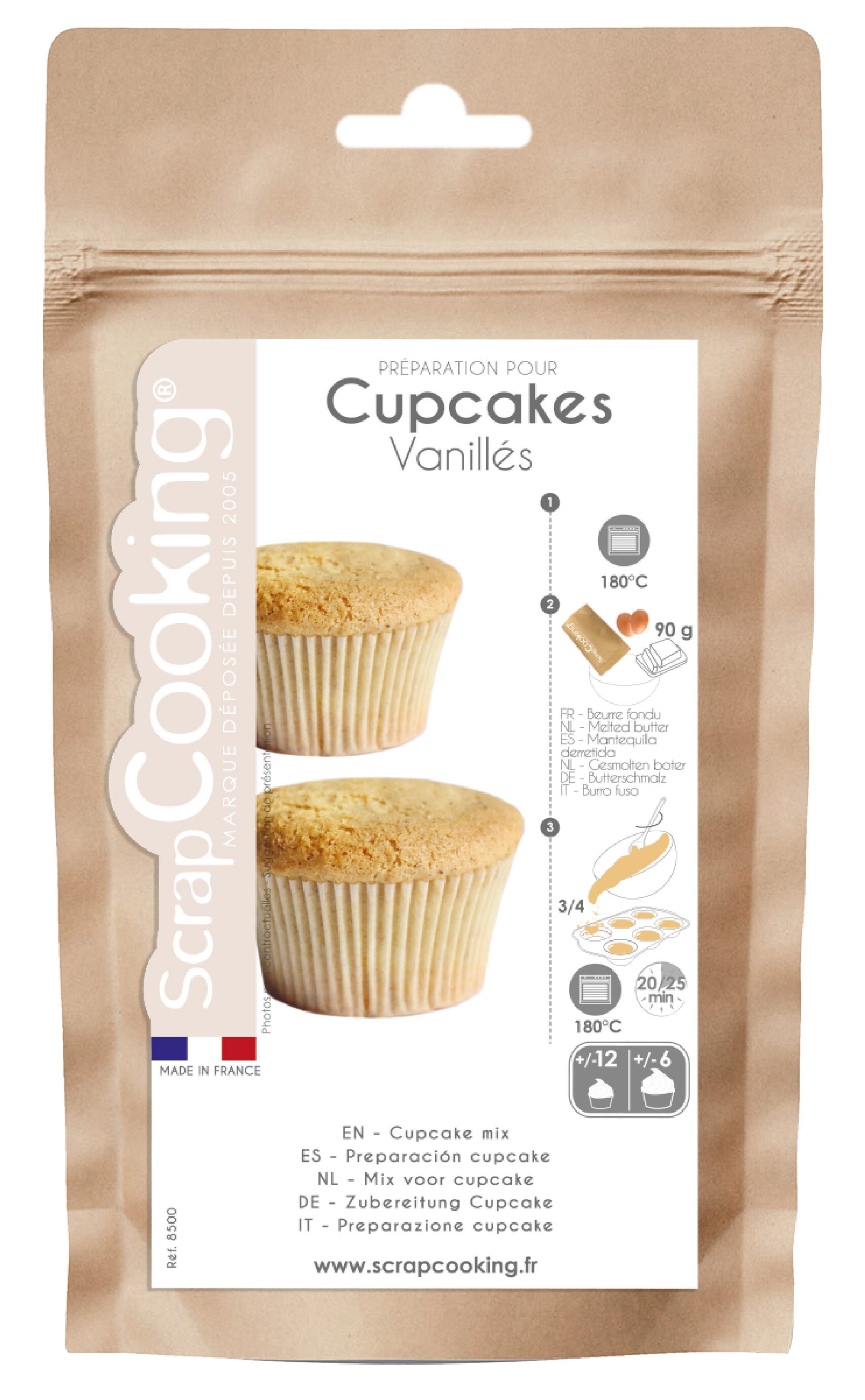 ScrapCooking® "Cupcakes" 255g Zubereitung