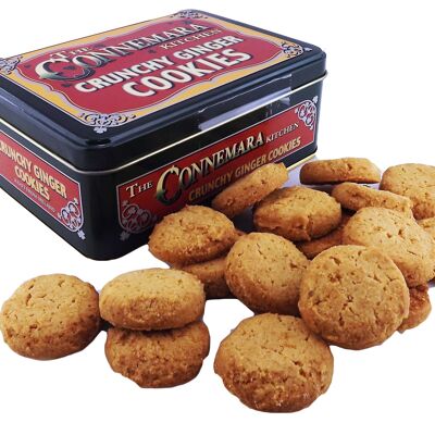Tin of ginger cookies