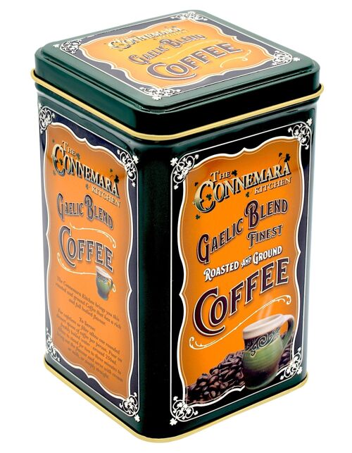 Tin of gaelic ground coffee