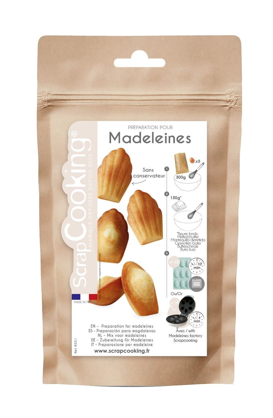 Préparation madeleines 300g