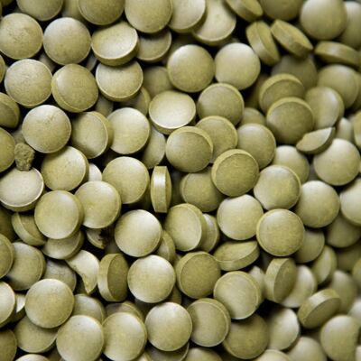 Organic Raw Chlorella - 60 Tablets