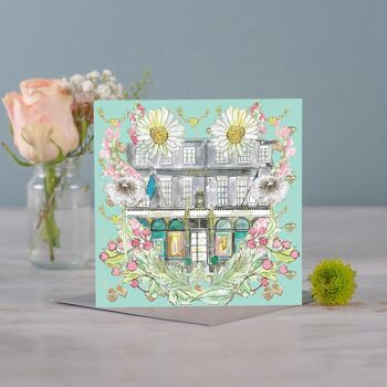 Carte de voeux Tiffany en pleine floraison 3