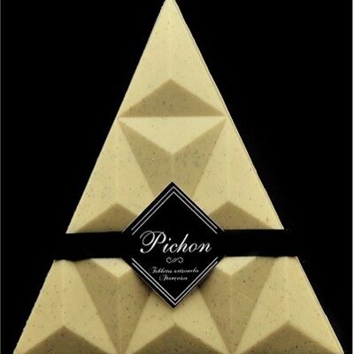 Vanilla Caviar White Chocolate Triangle (black packaging)