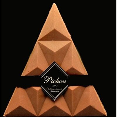 Triangle Chocolat au Lait Vegan 39% (emballage noir)