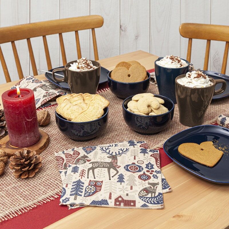 Serviettes animaux de la forêt