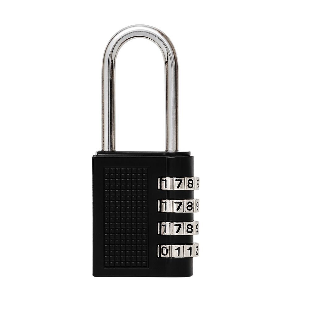 4 Digit Combination Lock – Security for Locker, Suitcase & Luggage