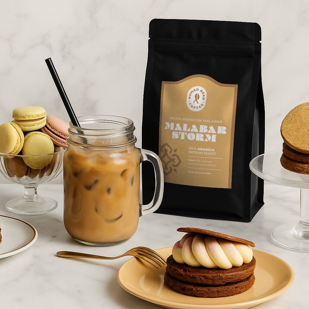 Malabar Storm – Café moulu Malabar de mousson indienne (200 g)