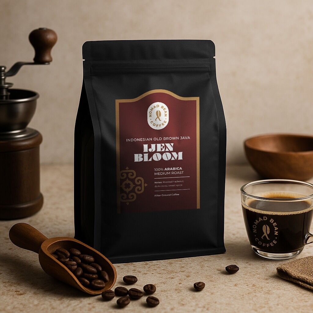 Ijen Bloom – Indonesian Old Brown Java Ground Coffee (200g)