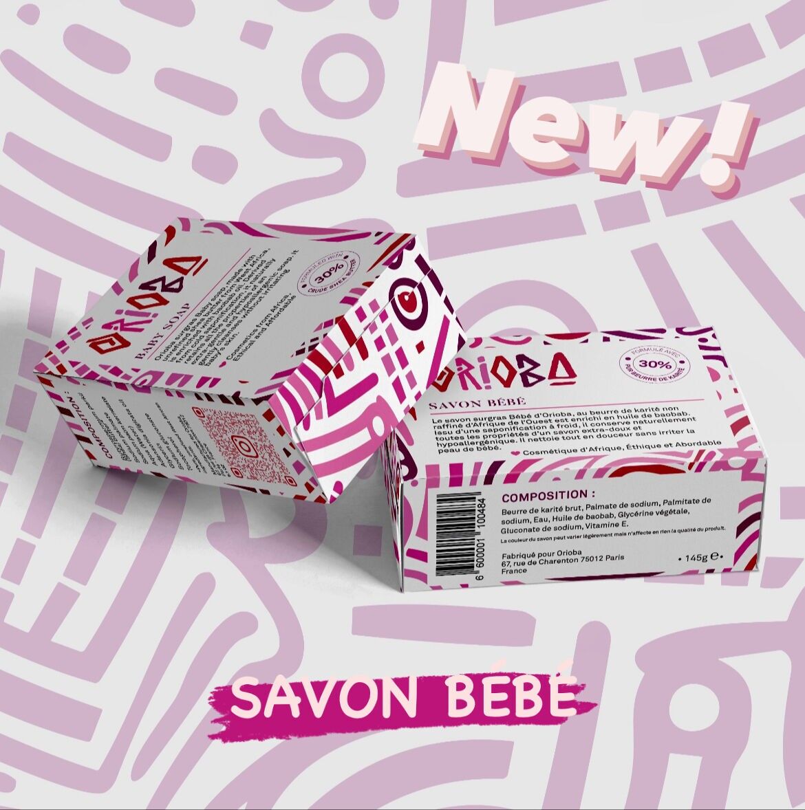 Savon Bébé "Le Doudou" - Douceur Absolue -