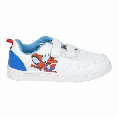 Children's sports shoes Spider-Man white
