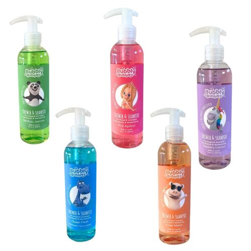 BubblyBubbles® - Shower & Shampoo - 250ml