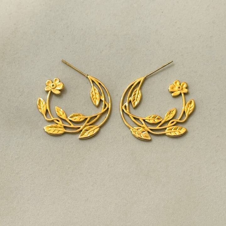 Florale Romanze Ohrringe