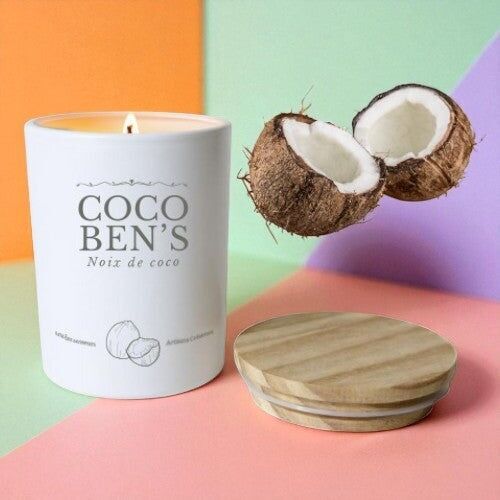 Grasse scented candle - Coconut - 200ml