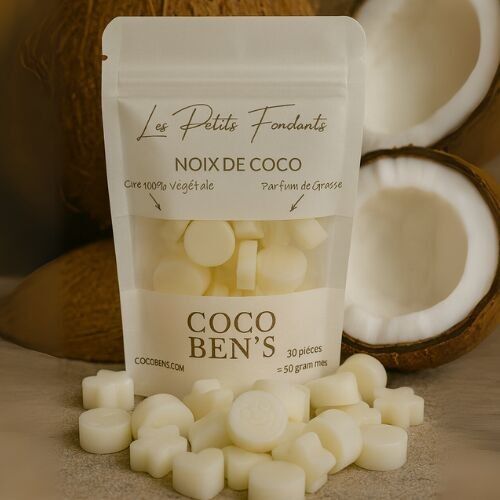 Scented Melts - Grasse Perfume - Coconut