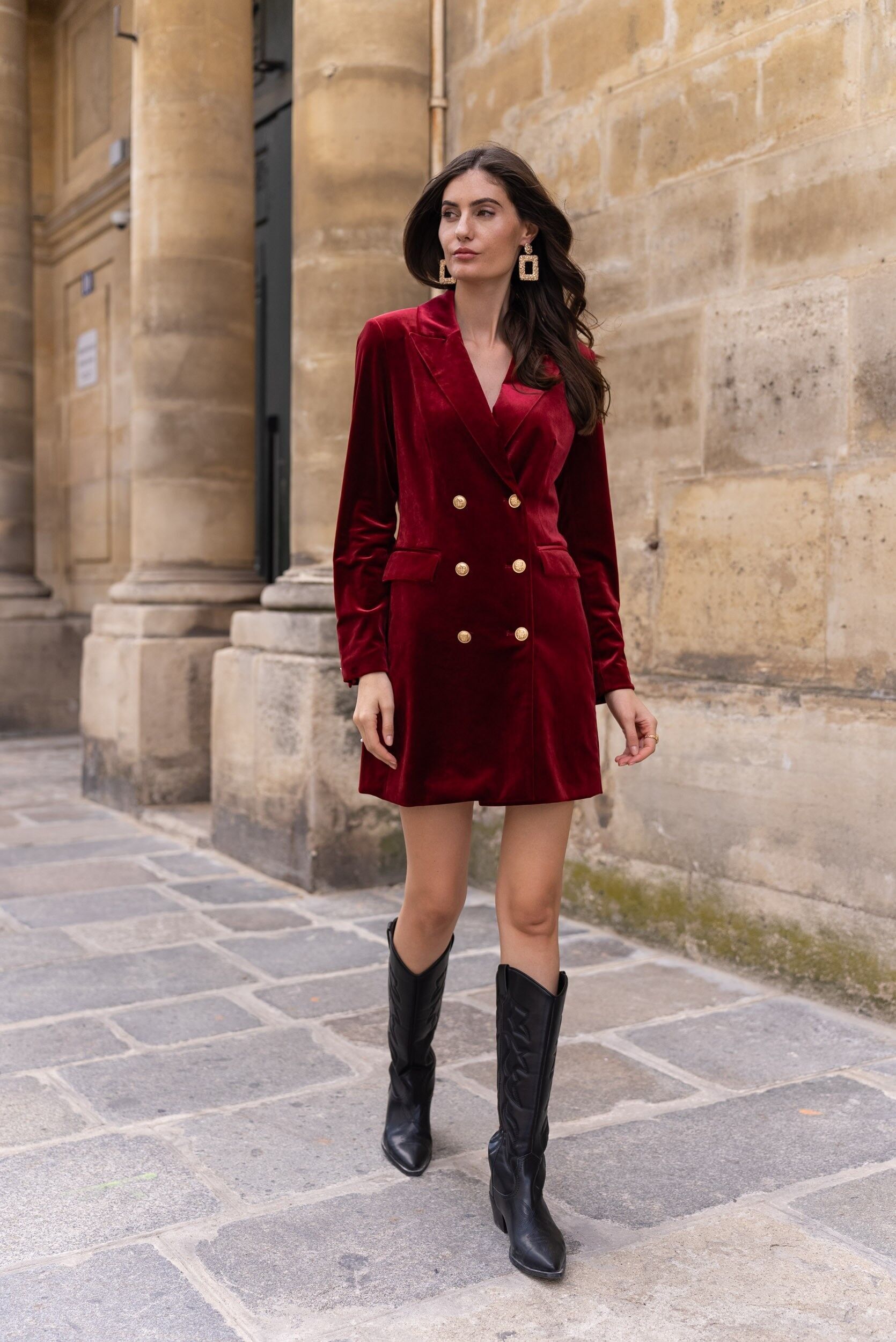 Veste Robe en velours - V2020N#