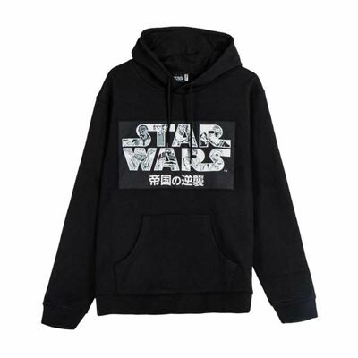Pull à capuche noir unisexe Star Wars