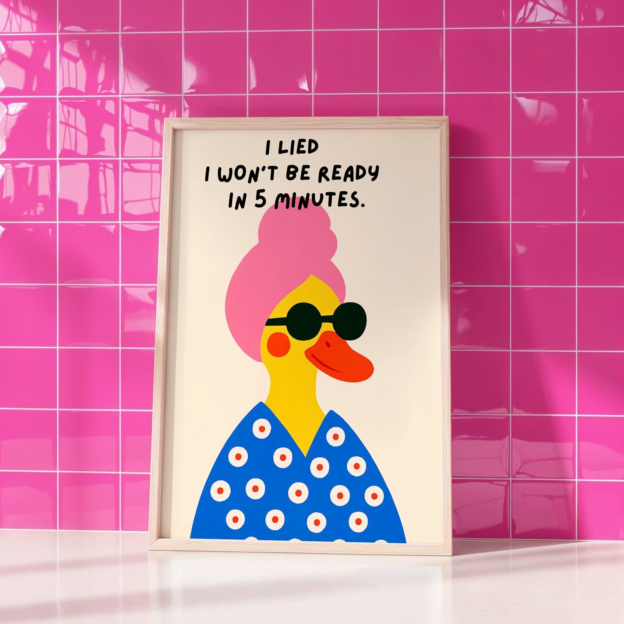 Ich werde nicht bereit sein Poster