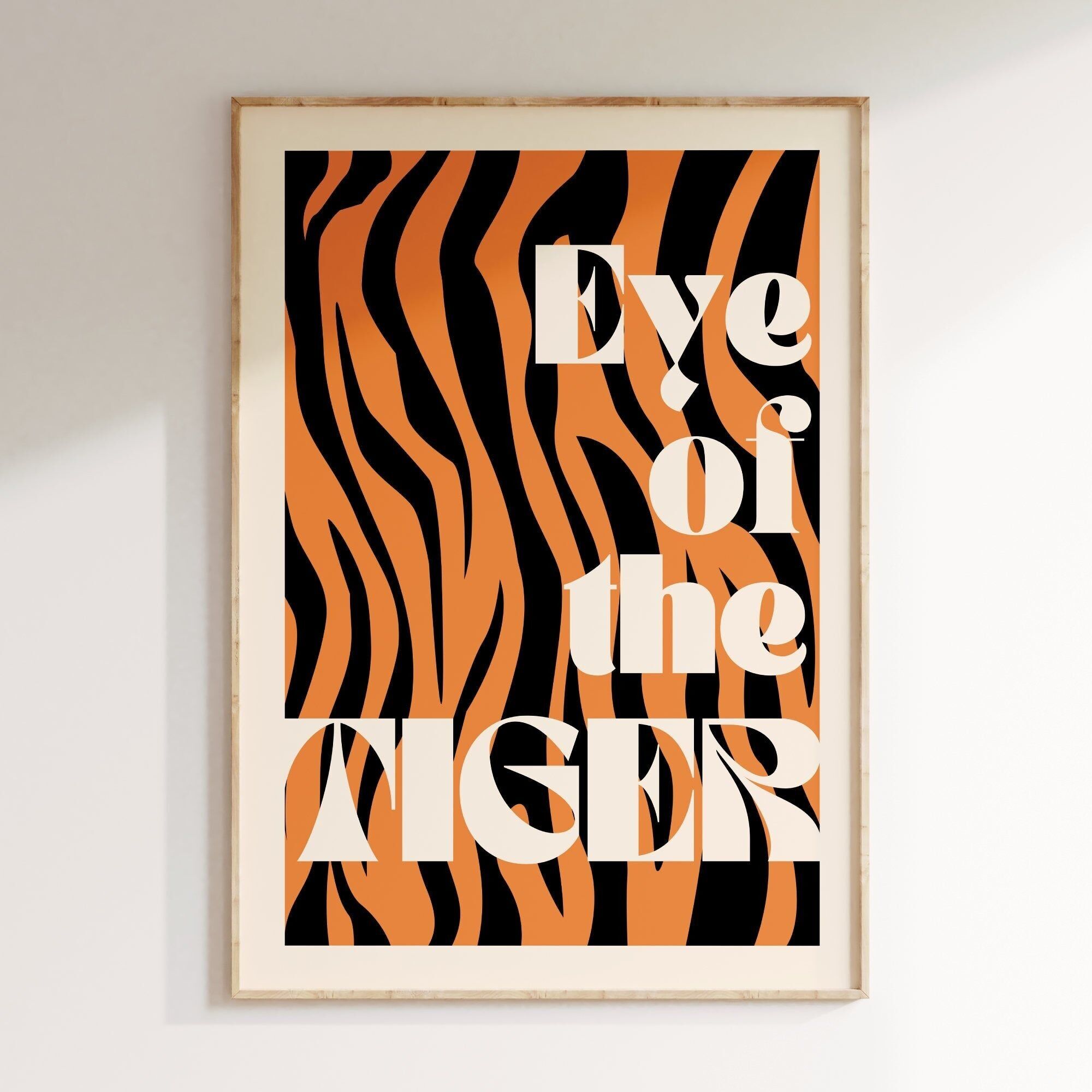 AUGE DES TIGERS Poster