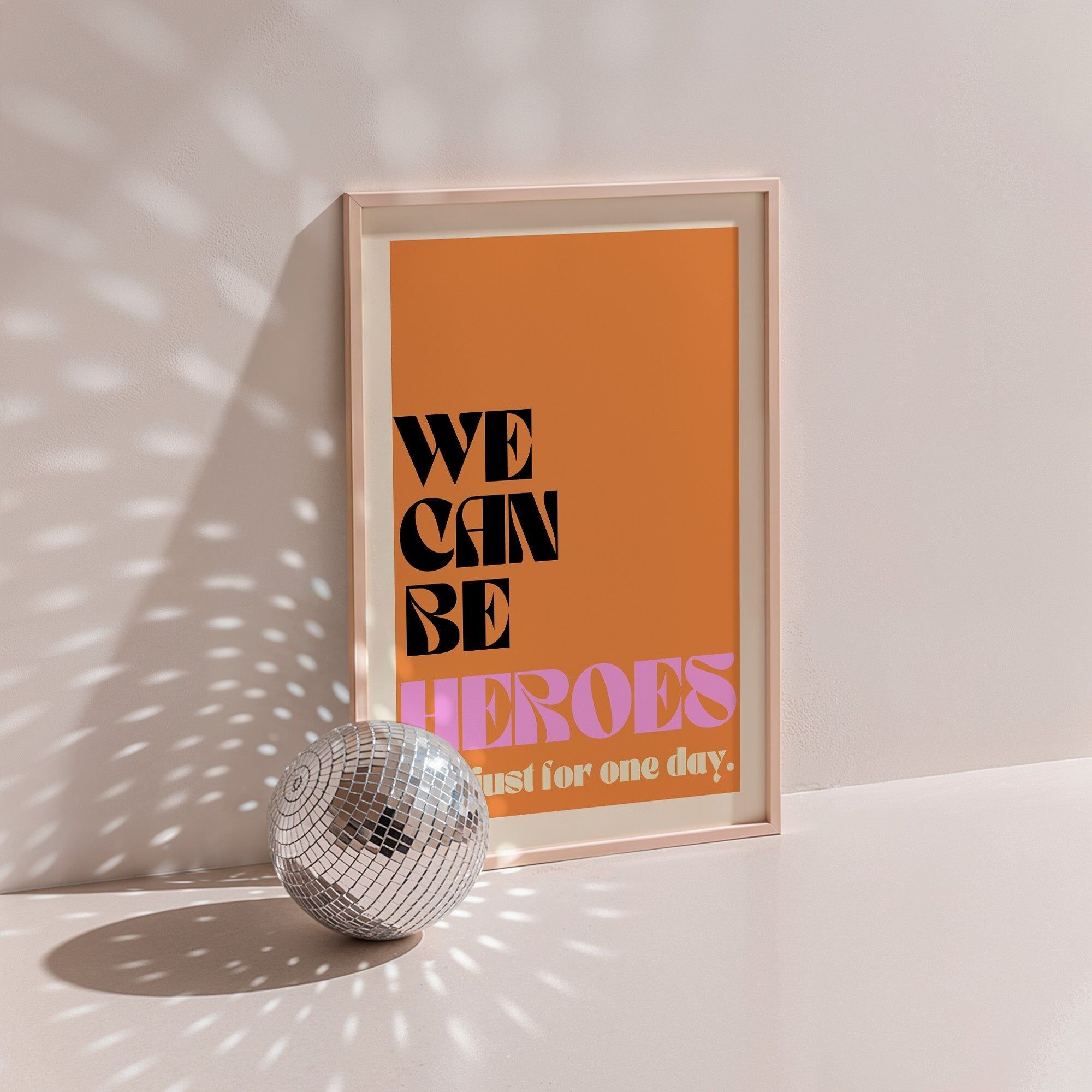 Poster POSSIAMO ESSERE EROI