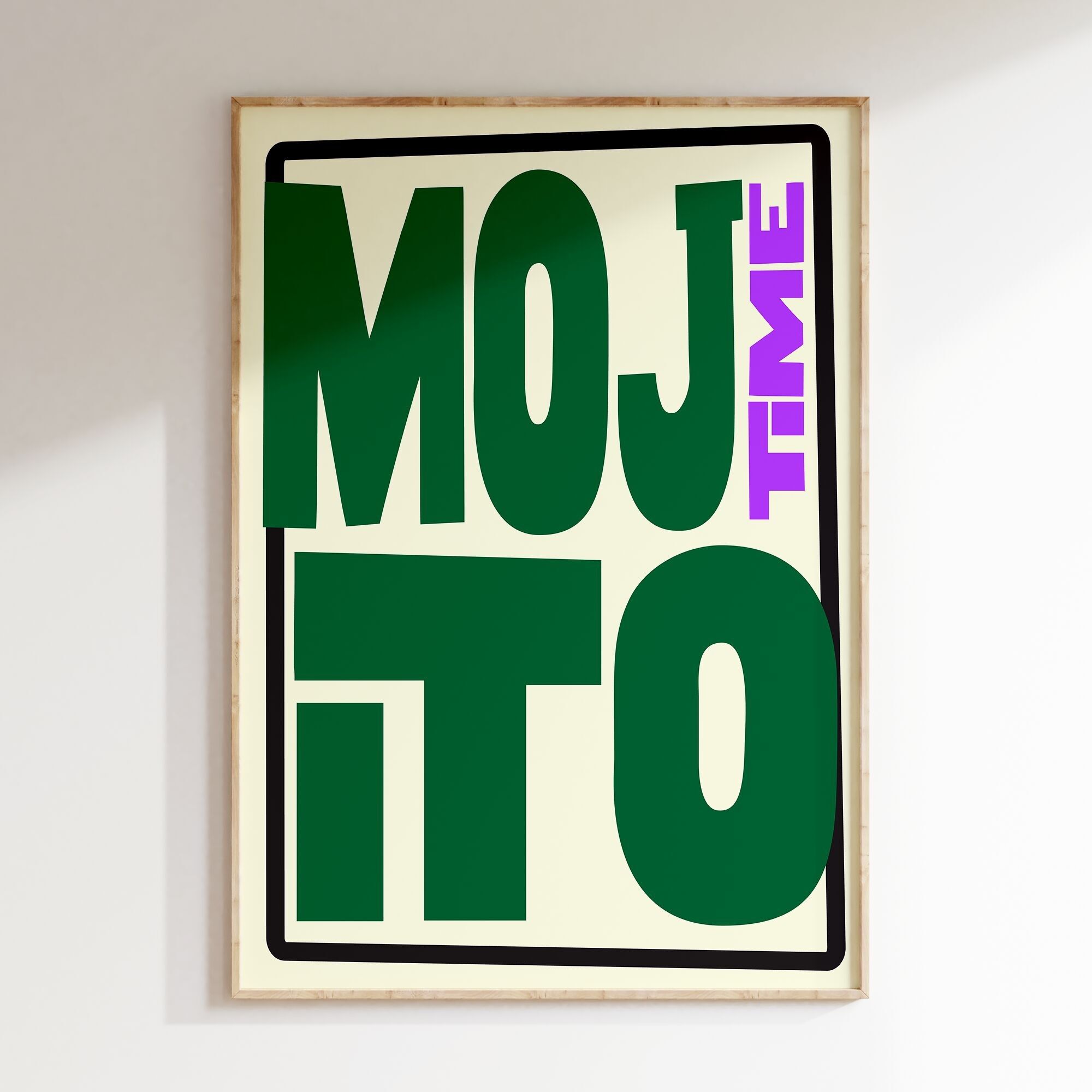 Poster dell'ora del Mojito