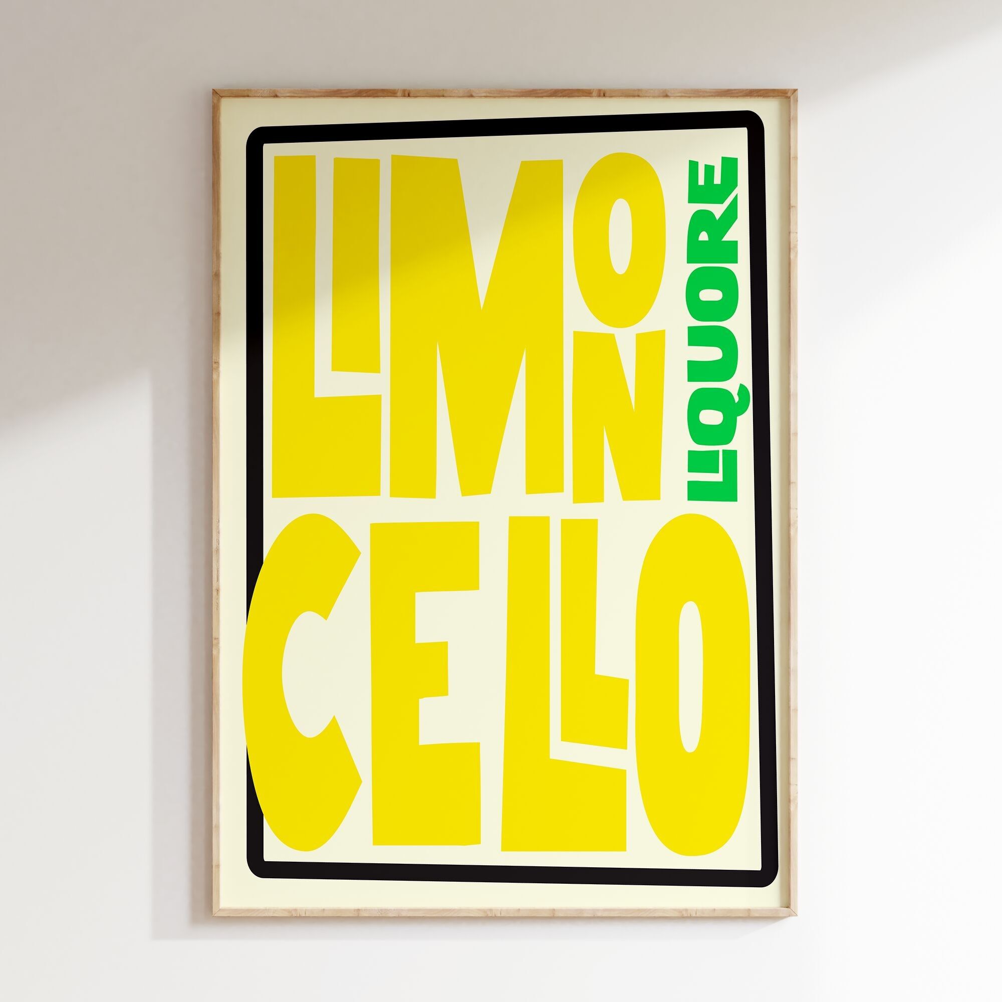 Poster del liquore Limoncello