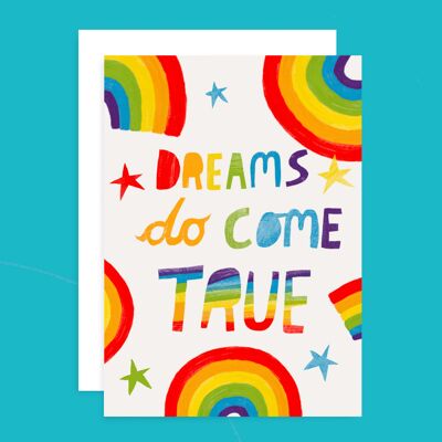 Dreams Do Come True - Greetings Card