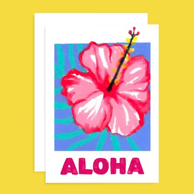 Aloha - Greetings Card