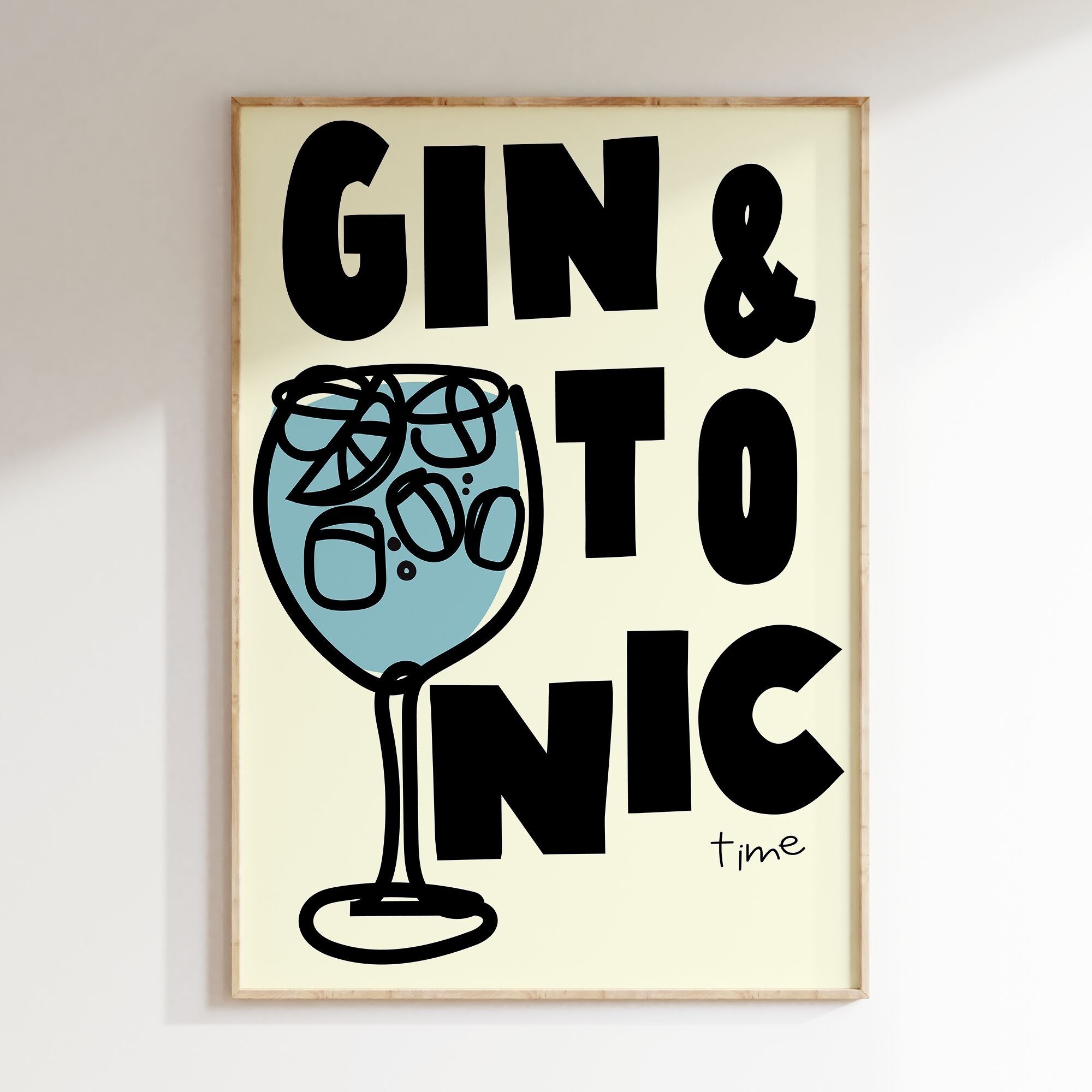 Poster Gin & Tonic