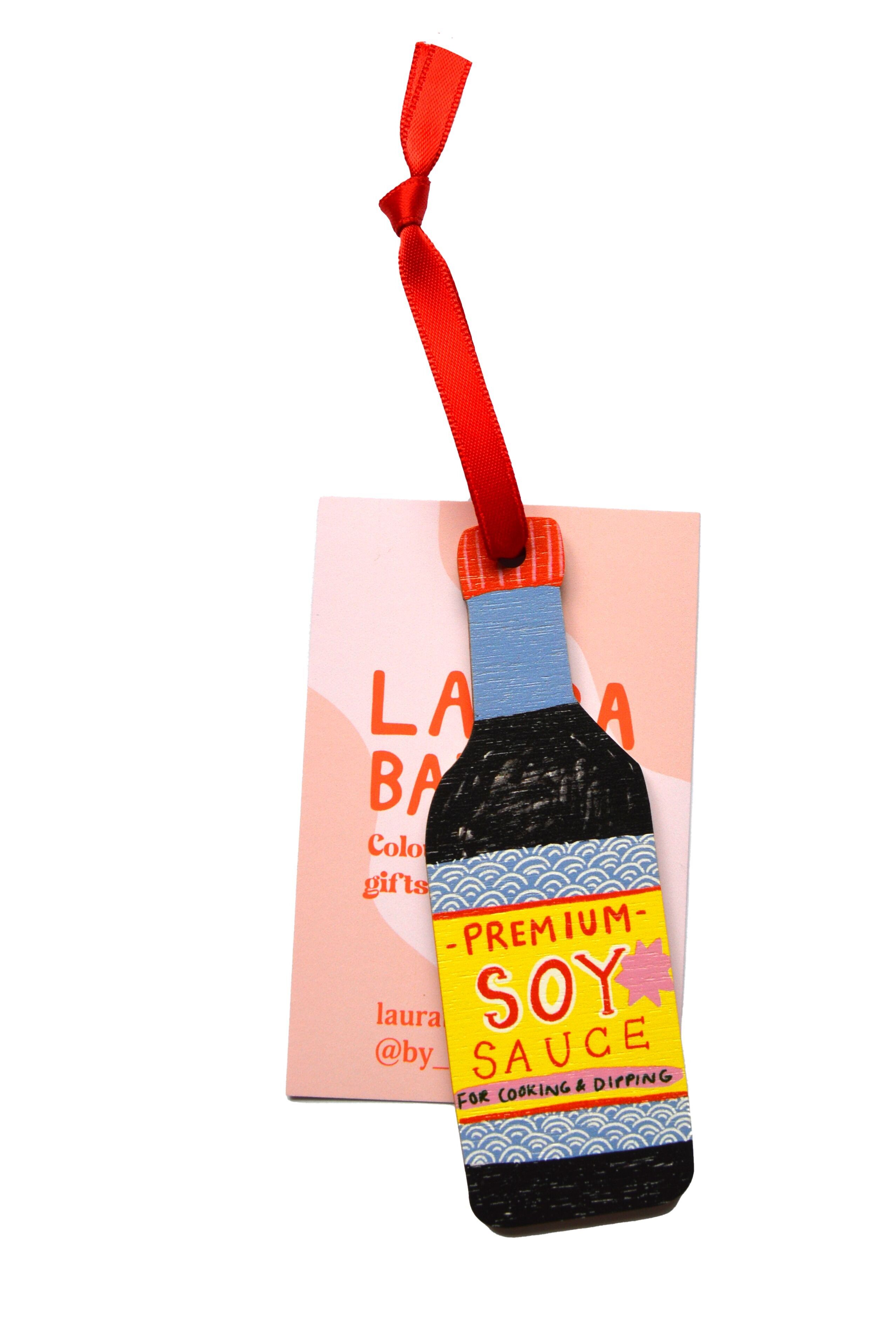 Sojasaucen-Dekoration