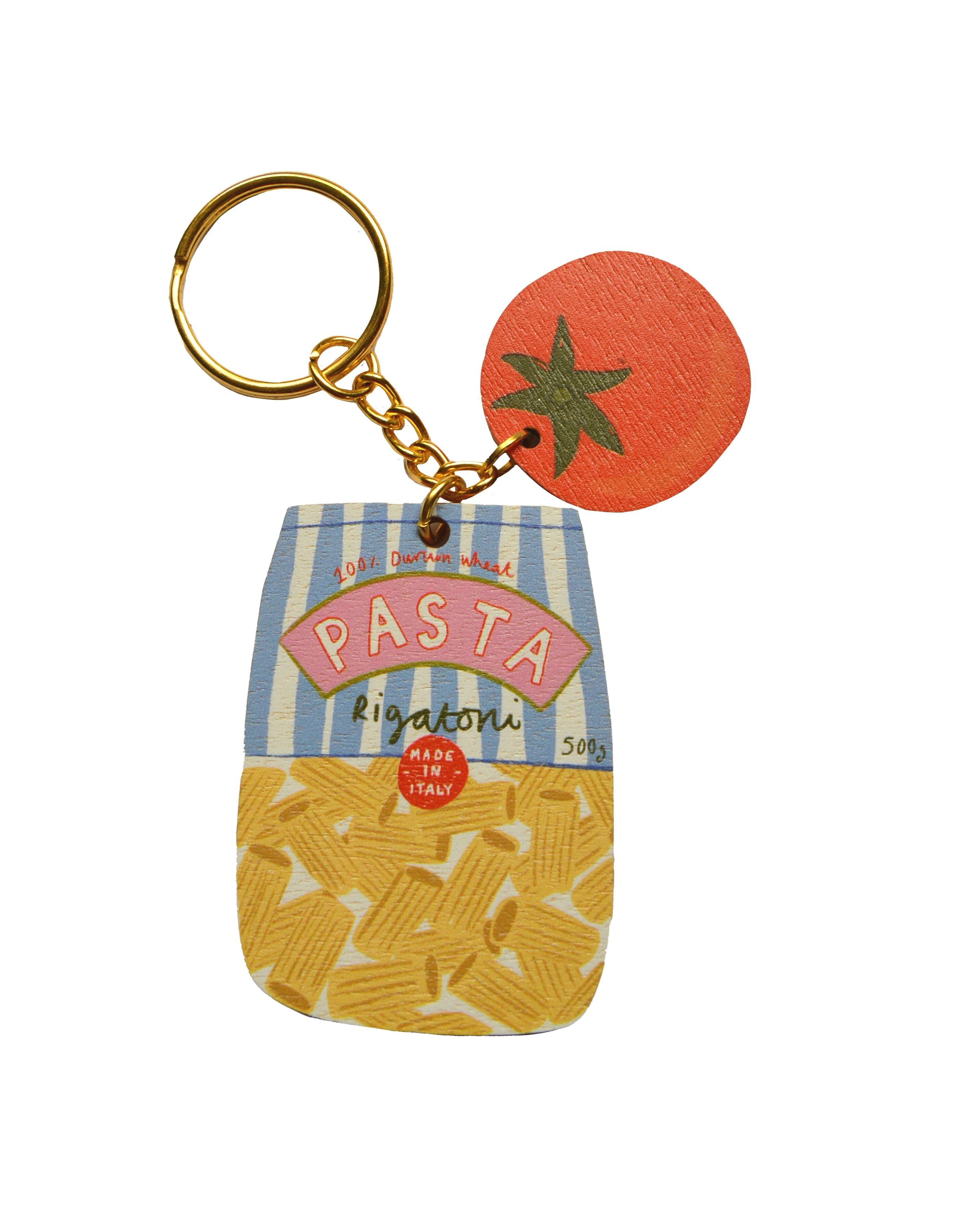 Pasta-Anhänger Schlüsselanhänger