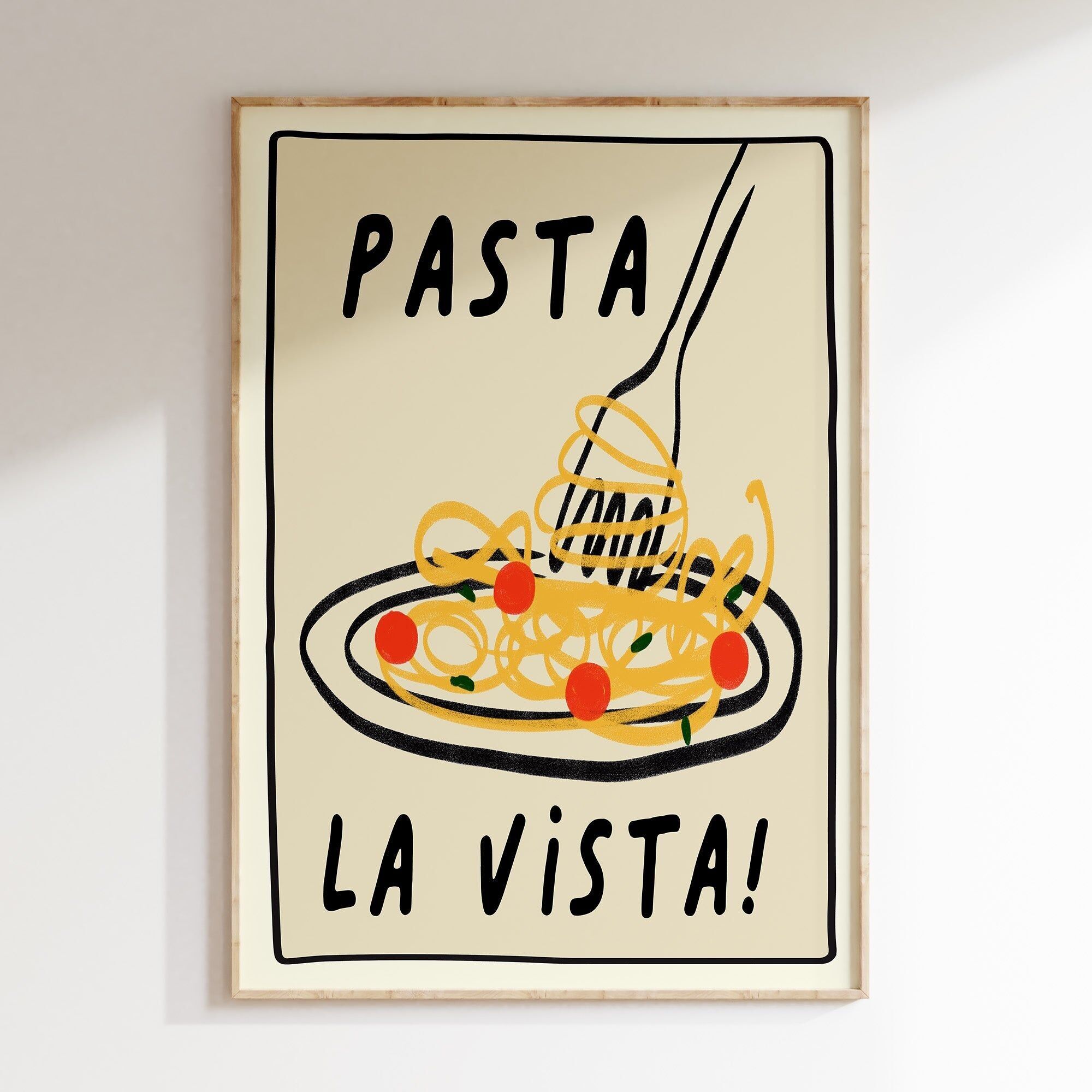 Pasta La Vista-Poster!