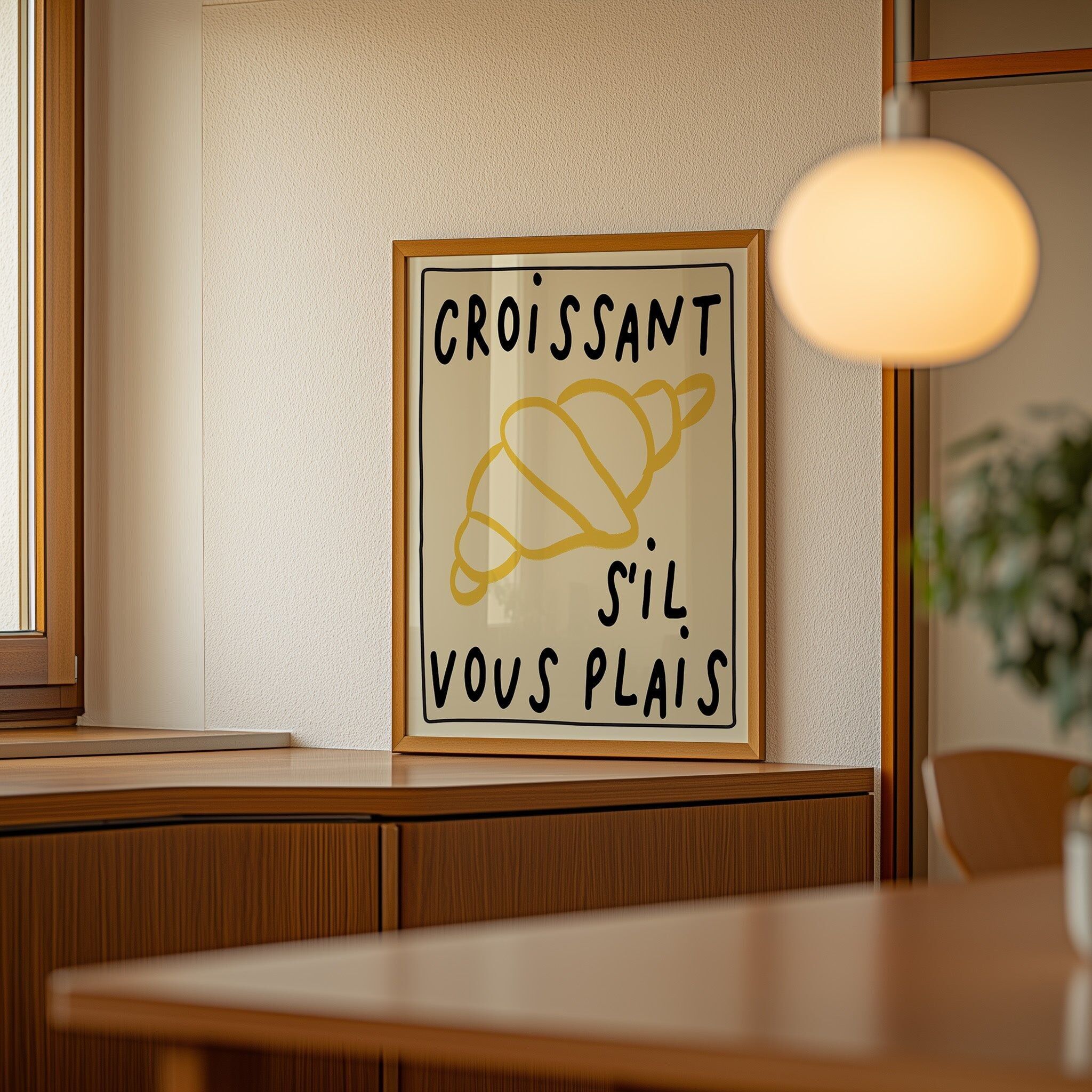 CROISSANT-Plakat