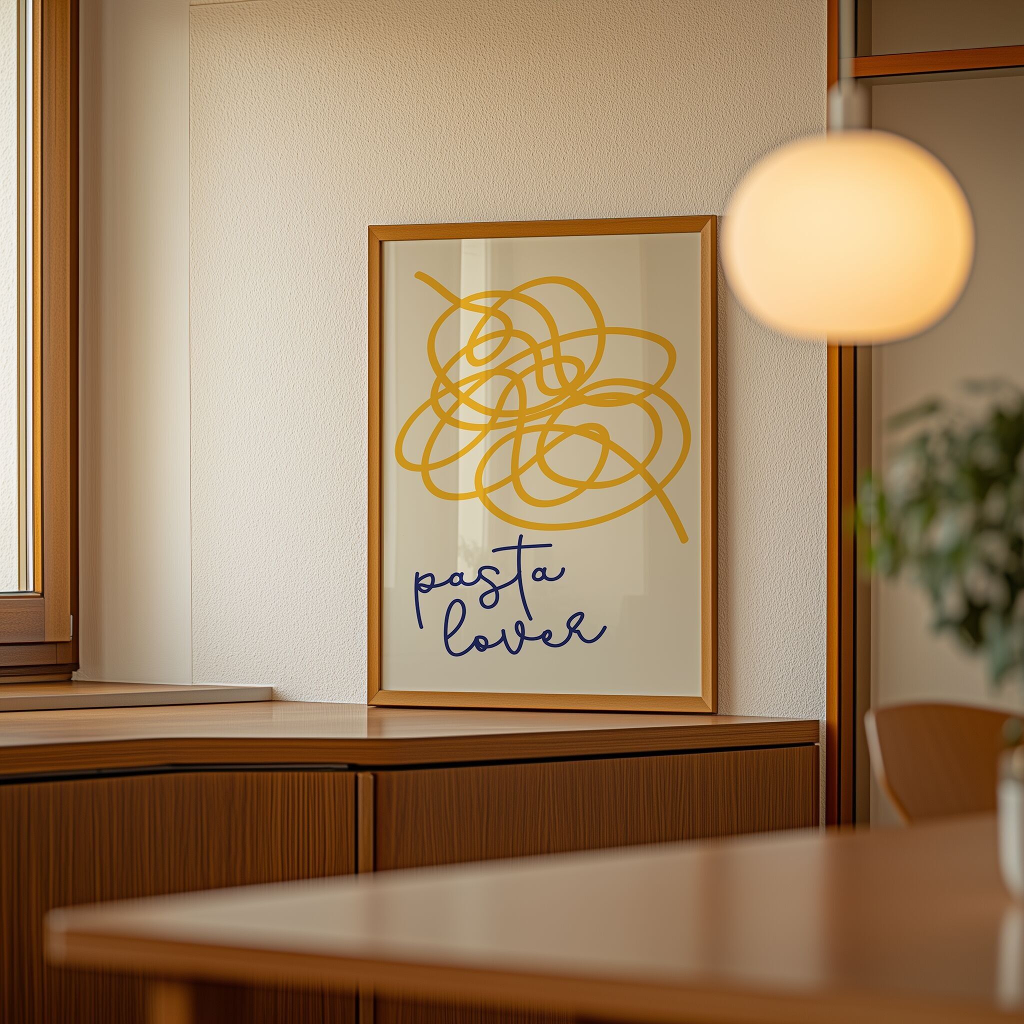 PASTA-LIEBHABER-Poster