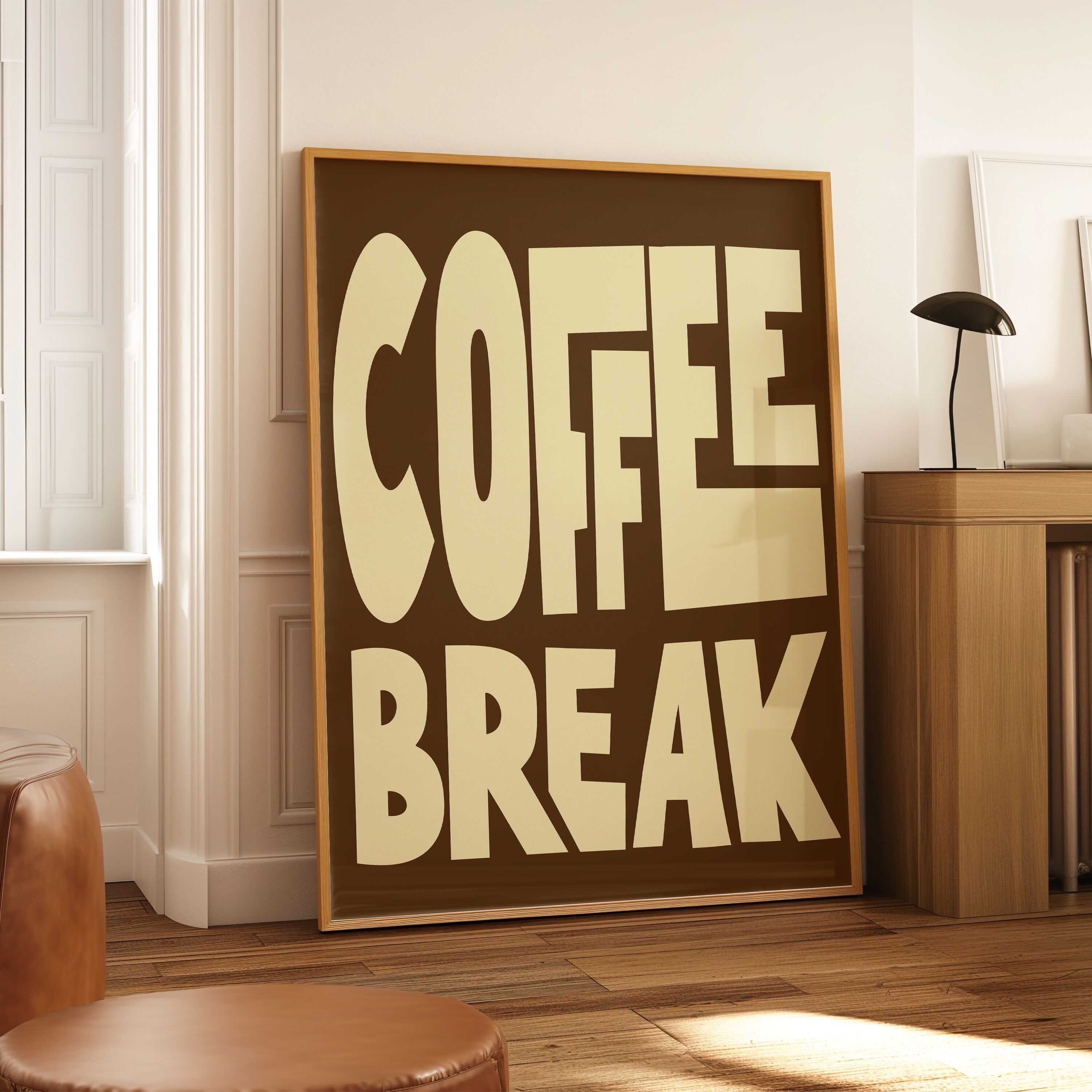 Affiche Coffee break