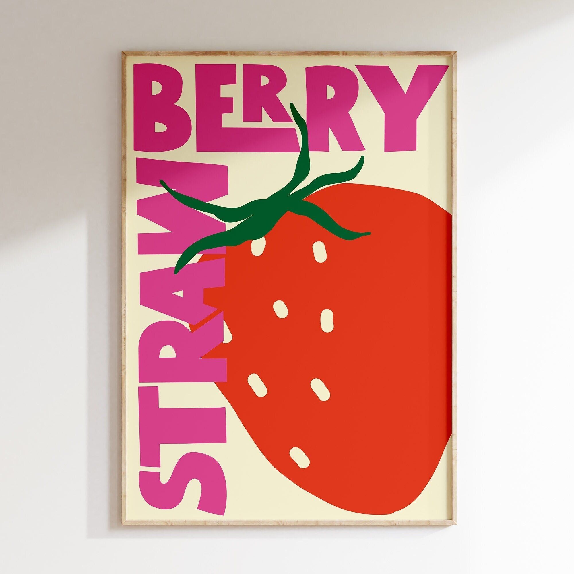 Affiche Strawberry