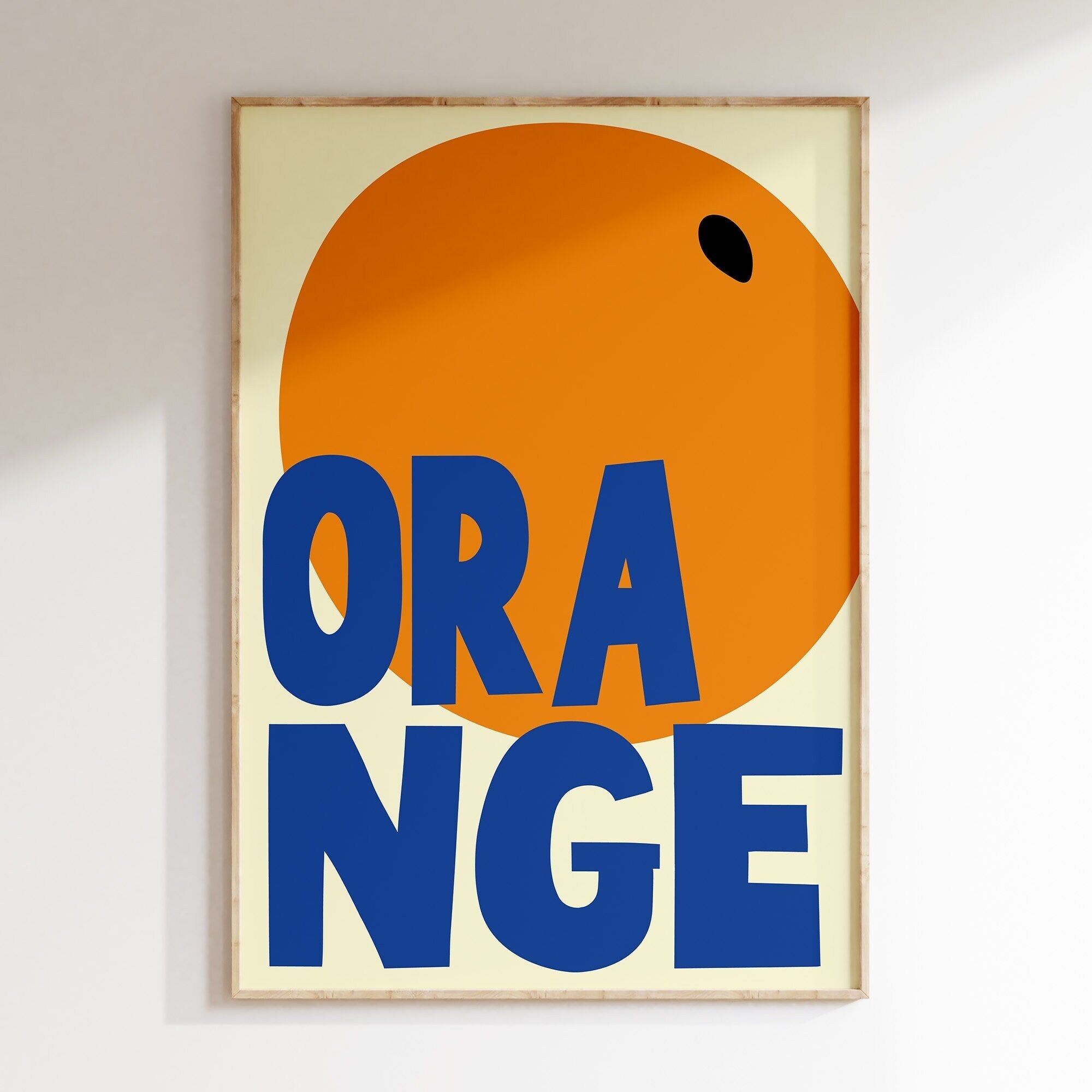Affiche Orange