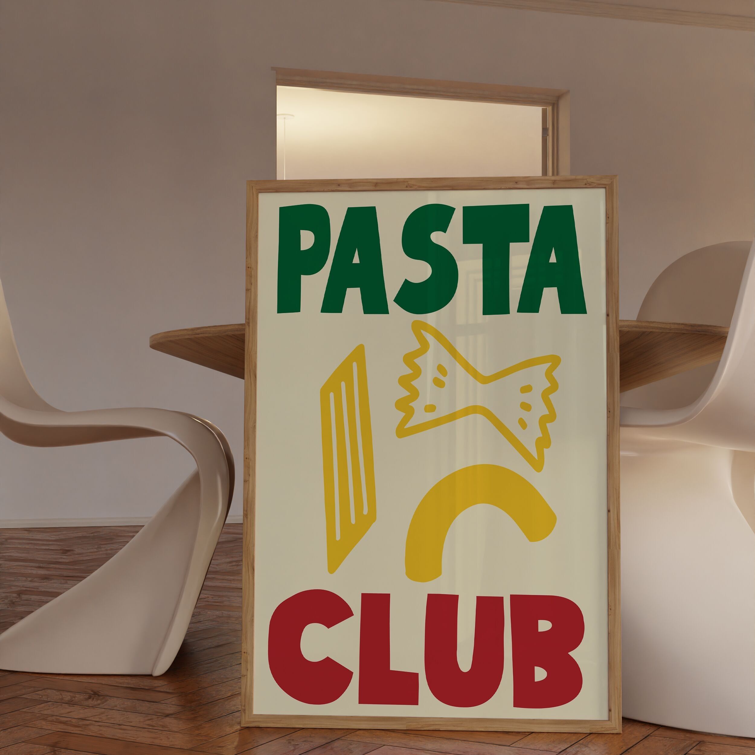 Affiche Pasta Club