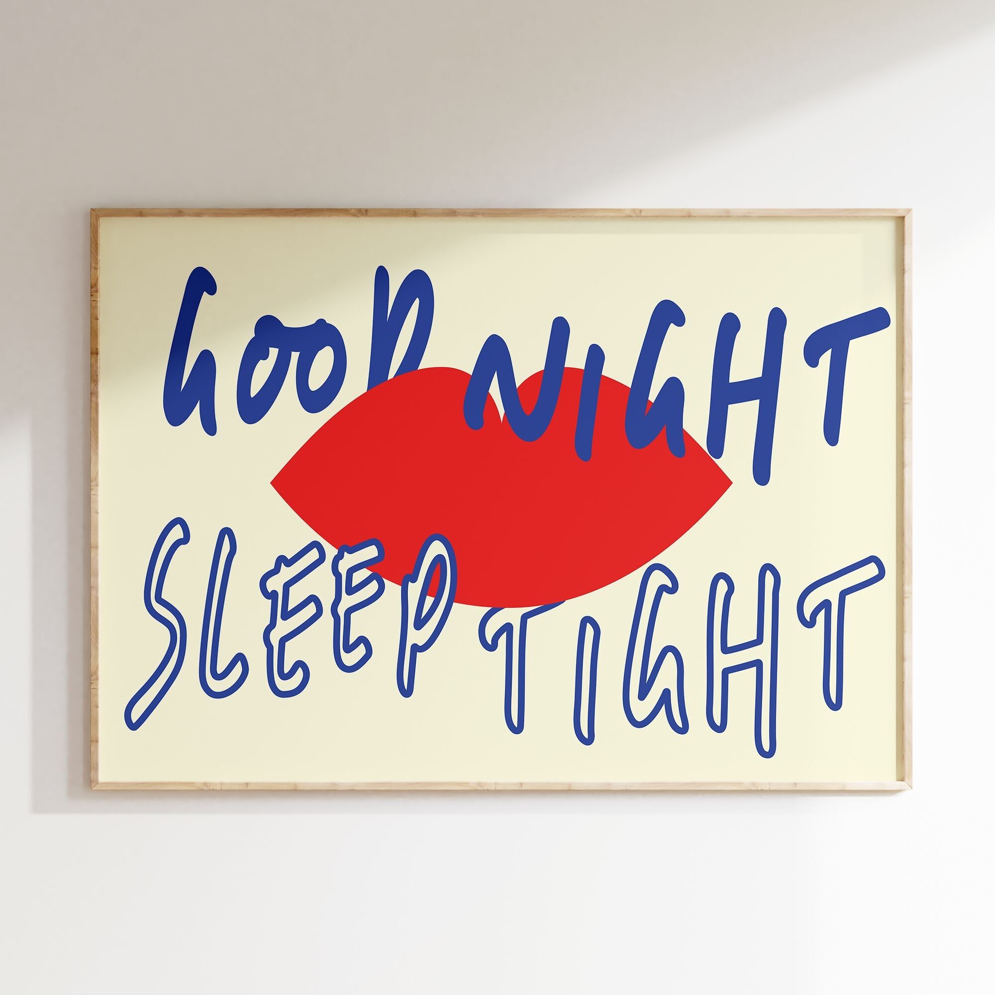 Affiche Good night Sleep tight
