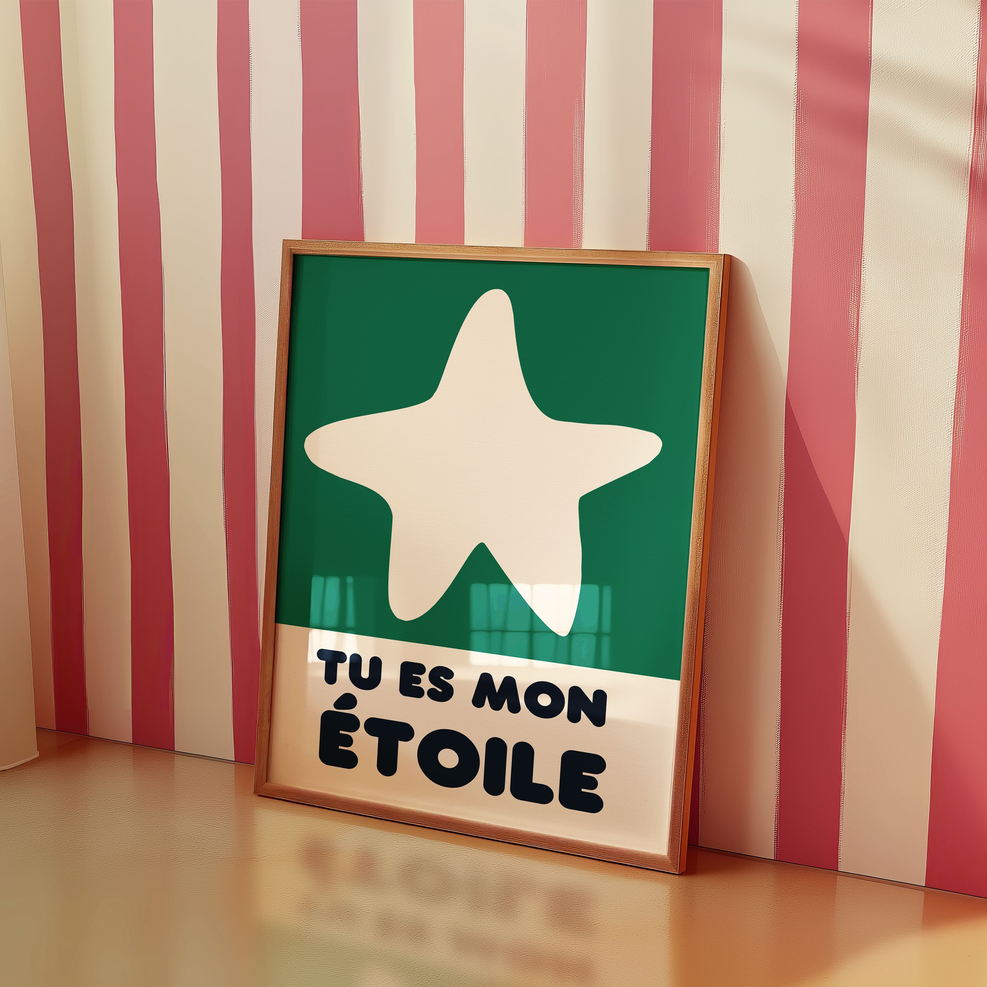 Affiche Tu es mon étoile