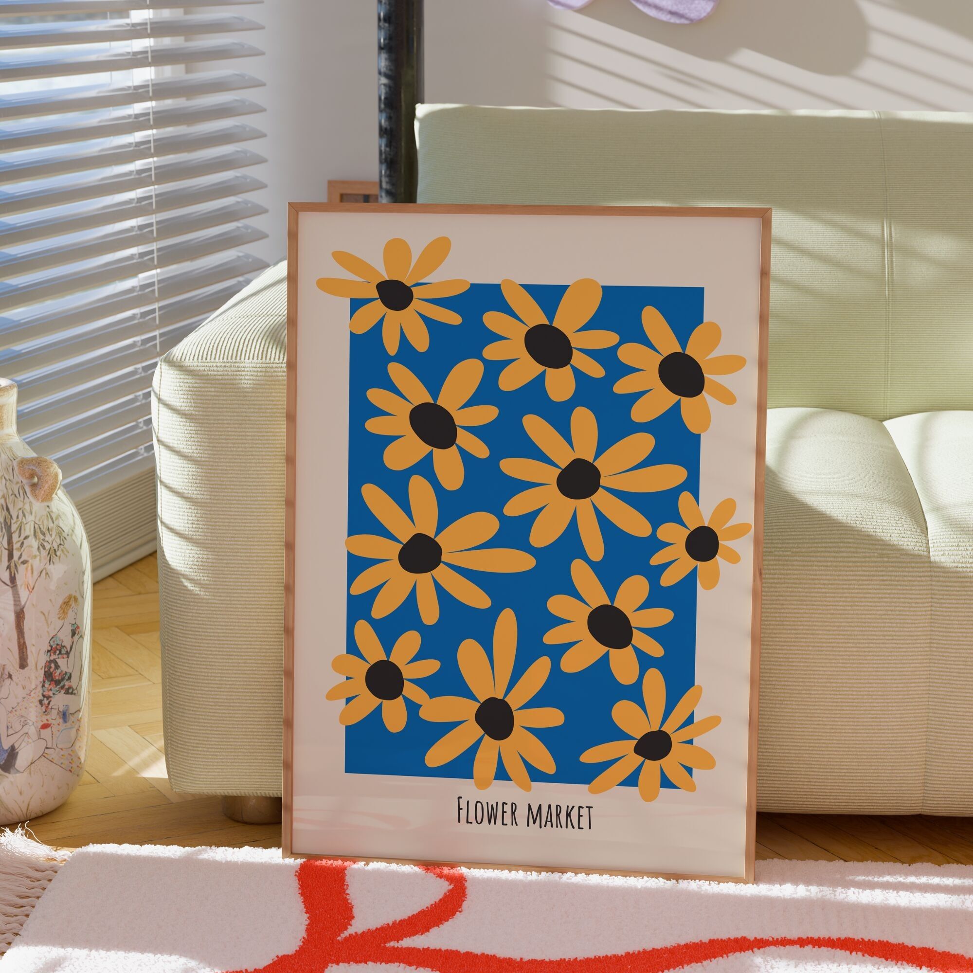 Affiche Flower Market