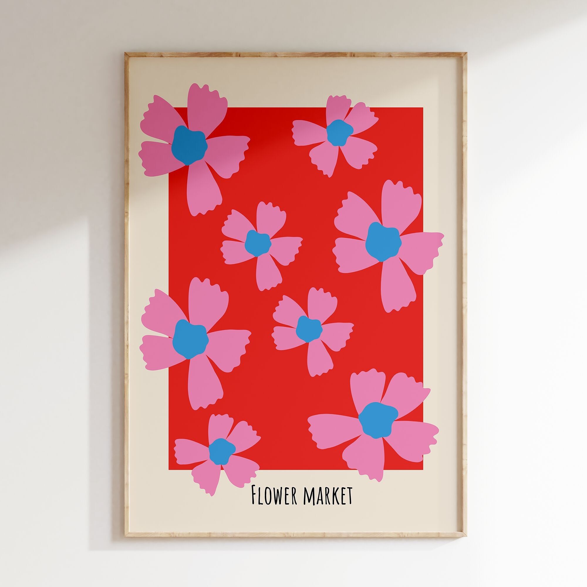 Affiche Flower Market