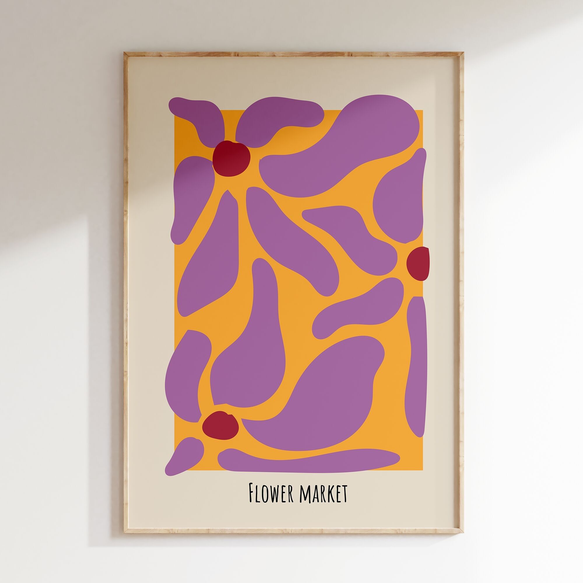 Affiche Flower Market