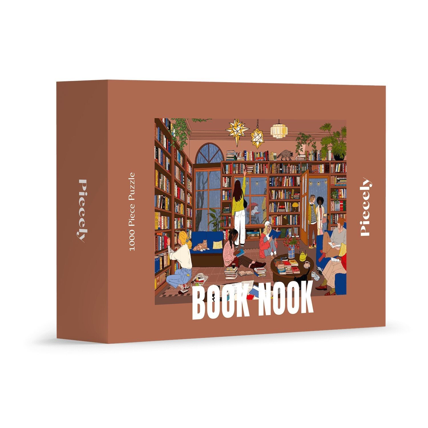 Puzzle Book Nook, 1000 pezzi