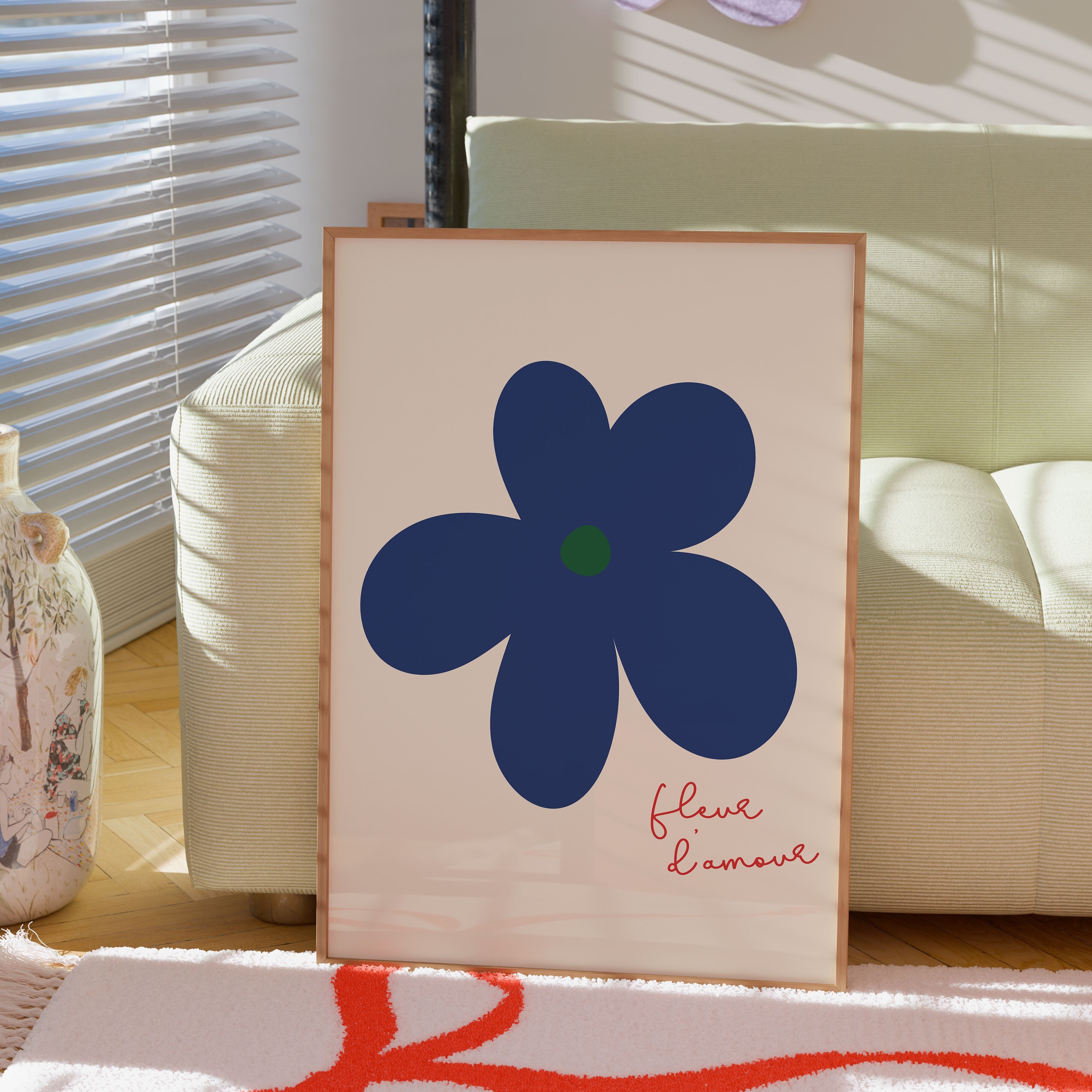 Affiche Fleur d'amour