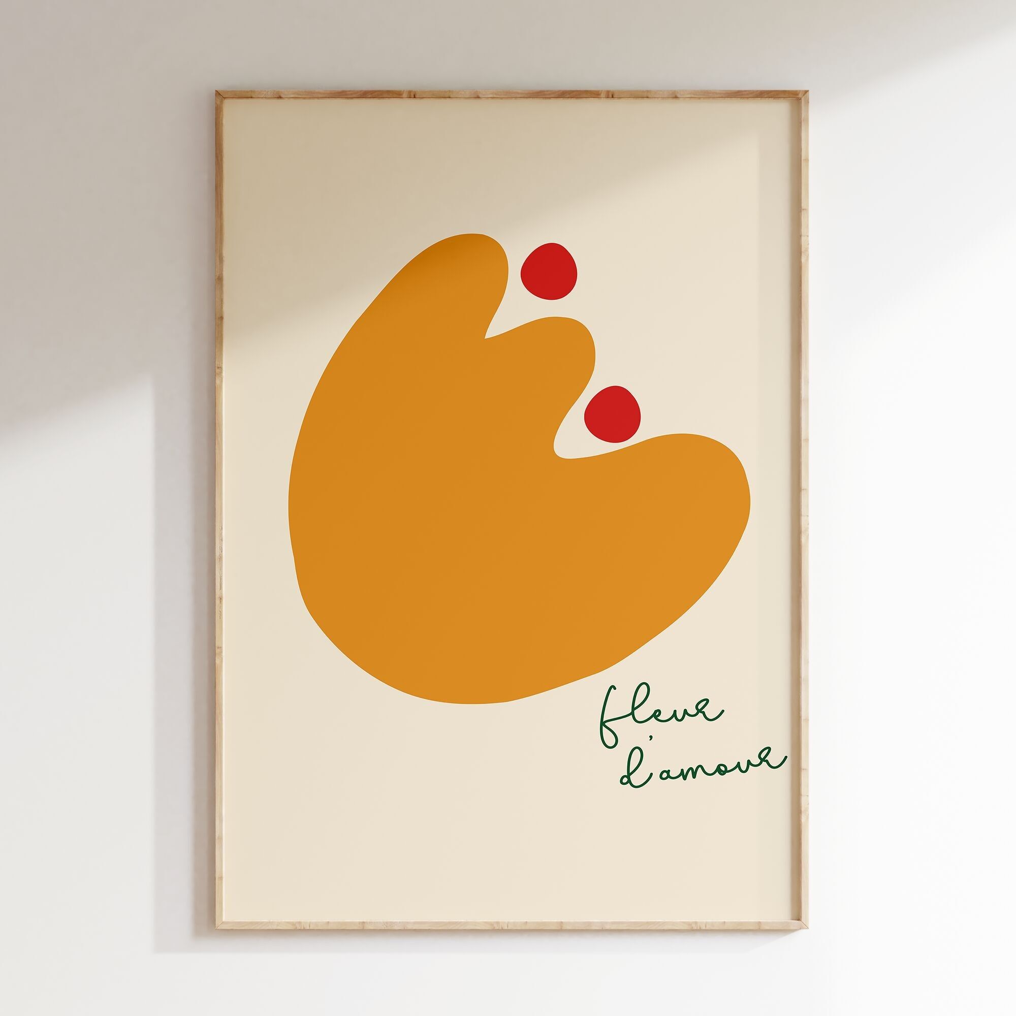 Affiche Fleur d'amour