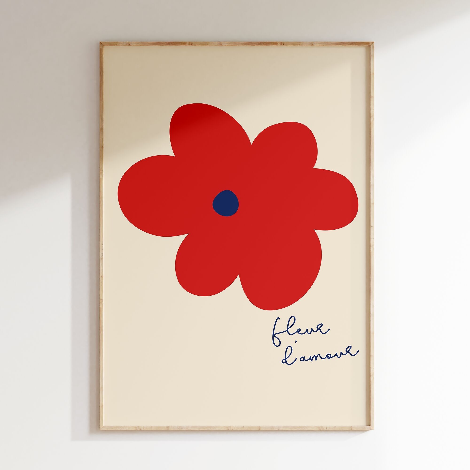 Affiche Fleur d'amour