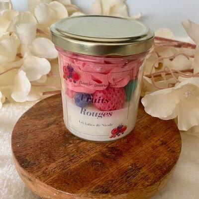 Red Fruit Gourmet Candle - New Version